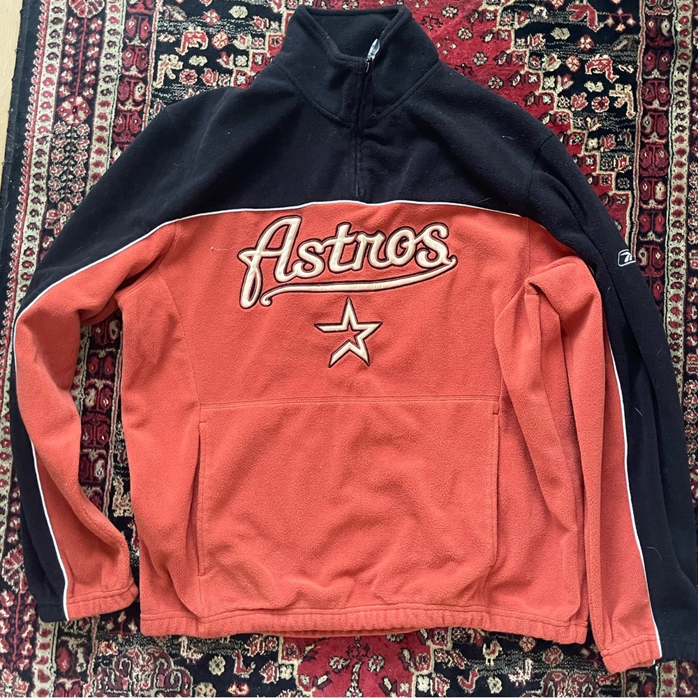 Astros fleece sweatshirt